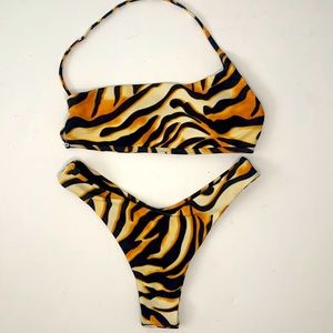 Animal Print Bikini